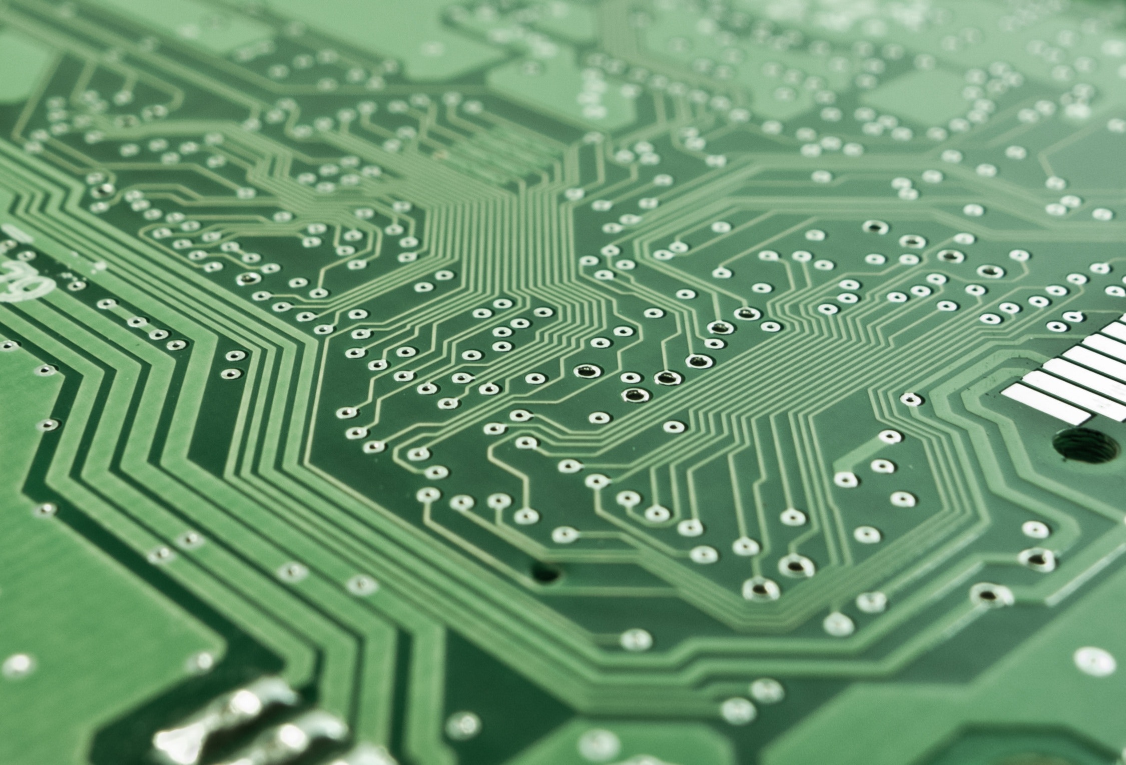 circuit board close up