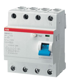 ABB f204ac-40/0.5 l 4p rcd 40a 500ma