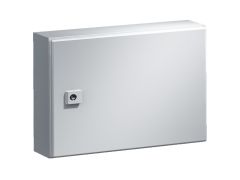 AE1030.500 Rittal  Compact enclosure WHD: 380x300x155mm Sheet steel with mounting plate