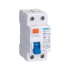 chint nl1-63-225/100 25a 100ma 2 pole rcd 2 pole