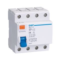 nl1-63-425/30 chint 25a 4 pole 30ma ac type rcd